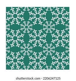 Snow element ornament pattern, print motif.