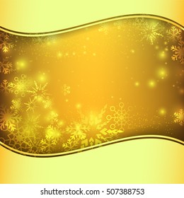 Snow fall with bokeh and lighting element abstract background vector illustration eps10