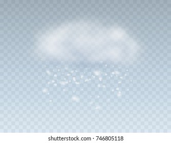 Falling snow on a transparent background. Images, Stock Photos ...