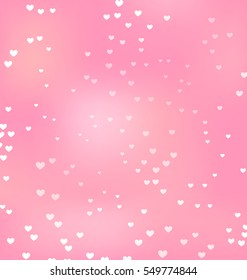 snow falling on abstract background 