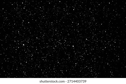 Nieve que cae sobre un fondo negro