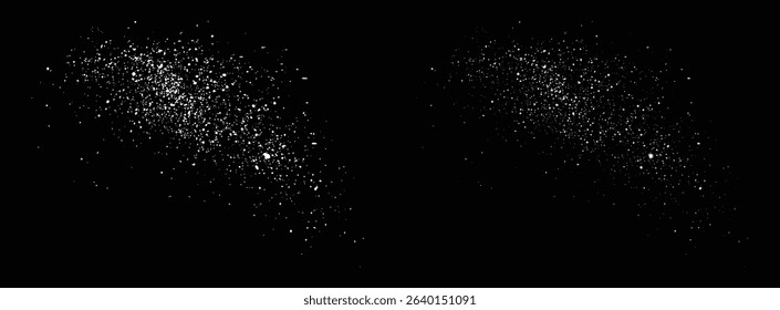Snow falling snowflakes illustration background design