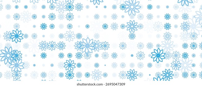 Neve caindo, inverno, ícone floco de neve, conjunto de ícones, vetor, ilustração, padrão, recurso gráfico de design