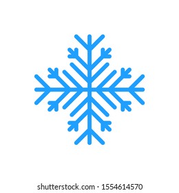 Snow flake Frost Vector icon