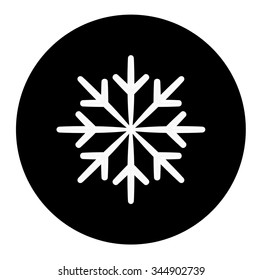 snow flake icon vector