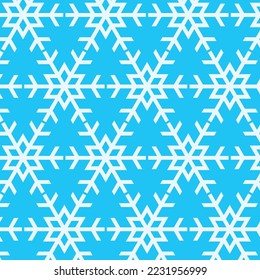 snow flake patten vector illustration