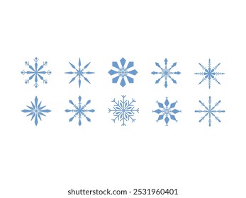 Conjunto de Decoração de inverno Snow Flake 