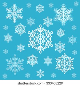 Snow flakes