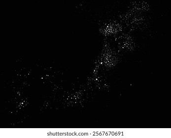 Snow flakes background. Winter white snowflake overlay illustration