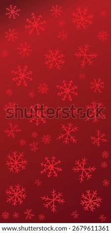 Snow flakes Christmas abstract background