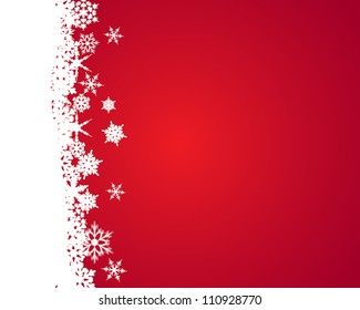 snow flakes. snow flakes concept