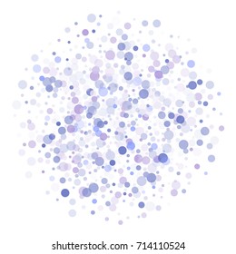 Snow flakes falling concept winter vector background illustration. Falling snow vector confetti, Christmas, New Year festive background. 