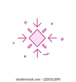 Snow flakes icon design vector