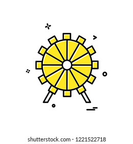 Snow flakes icon design vector