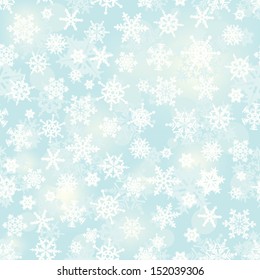 snow flakes seamless