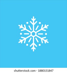 Icono de vector y logotipo de flechas de nieve