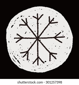 snow flower doodle