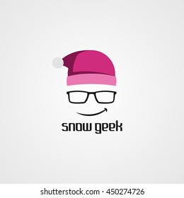 Snow Geek Design Template.