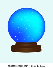 Snow Glob Illustration