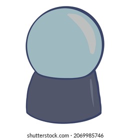 snow globe. Christmas. Magic ball.