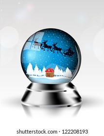 Snow globe eps10