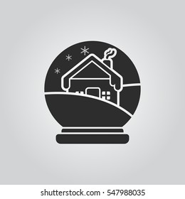 Snow globe icon