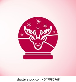 Snow globe icon