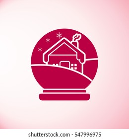 Snow globe icon