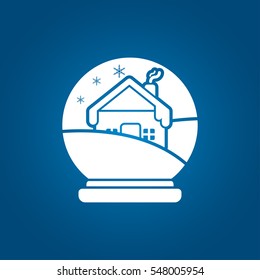 Snow globe icon