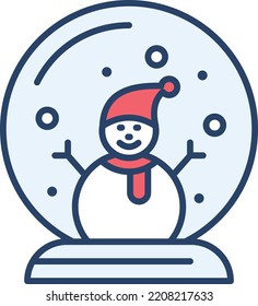 Snow Globe Icon, Logo Or Symbol