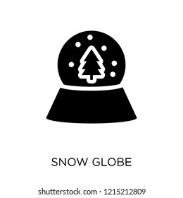 Snow globe icon. Snow globe symbol design from Winter collection. Simple element vector illustration on white background.