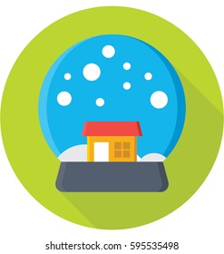 Snow Globe Vector Icon