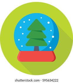 Snow Globe Vector Icon