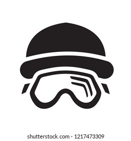 Snow Goggle icon. Trendy Snow Goggle logo concept on white background from Winter collection. Suitable for use on web apps, mobile apps and print media.
