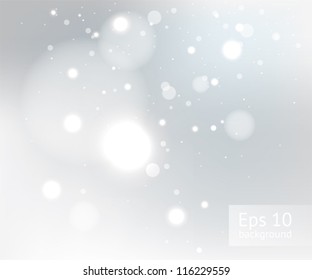 Snow gray winter background, EPS10 file with transparency effects