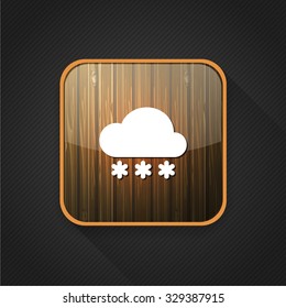snow heavy icon