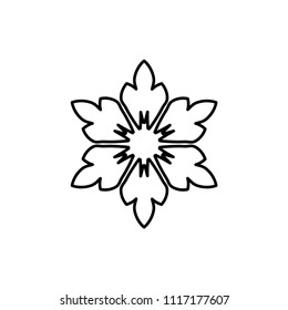 snow, ice icon vector template