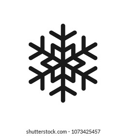 Snow icon concept. Available in vector. Linear style.