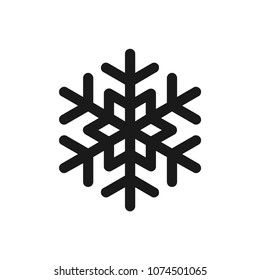 Snow icon concept. Available in vector. Linear style.