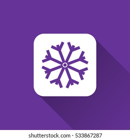 snow icon. icon design