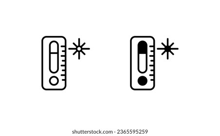 diseño de icono de nieve con ilustración de fondo blanco