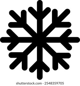 snow icon for graphic design