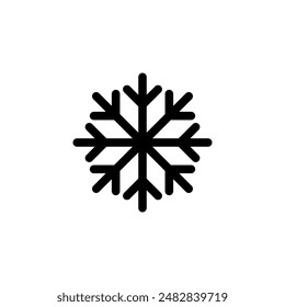 Snow icon logo design. snowflake sign and symbol