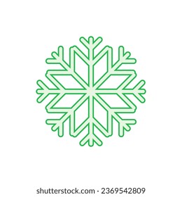 Snow icon set. snowflake icon vector