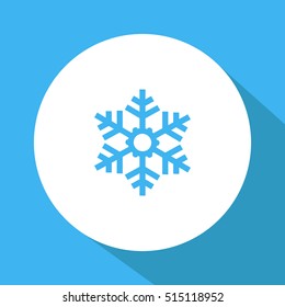 snow icon. sign design