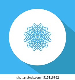 snow icon. sign design