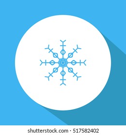 snow icon. sign design