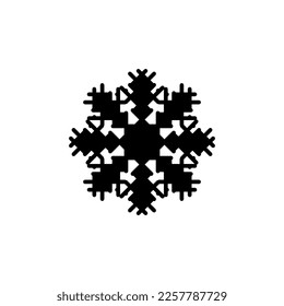 Icono de Nieve. Sencilla tienda de estilo invernal gran venta de carteles símbolo de fondo. Elemento de diseño del logotipo de la marca de nieve. Impresión de camisetas de nieve. vector para pegatina.
