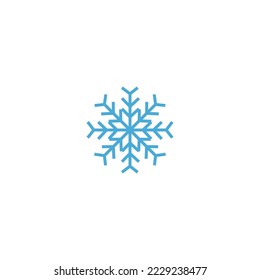 snow icon .snowflake icon vector