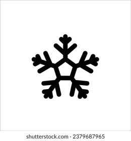 Snow icon stock vector illustration